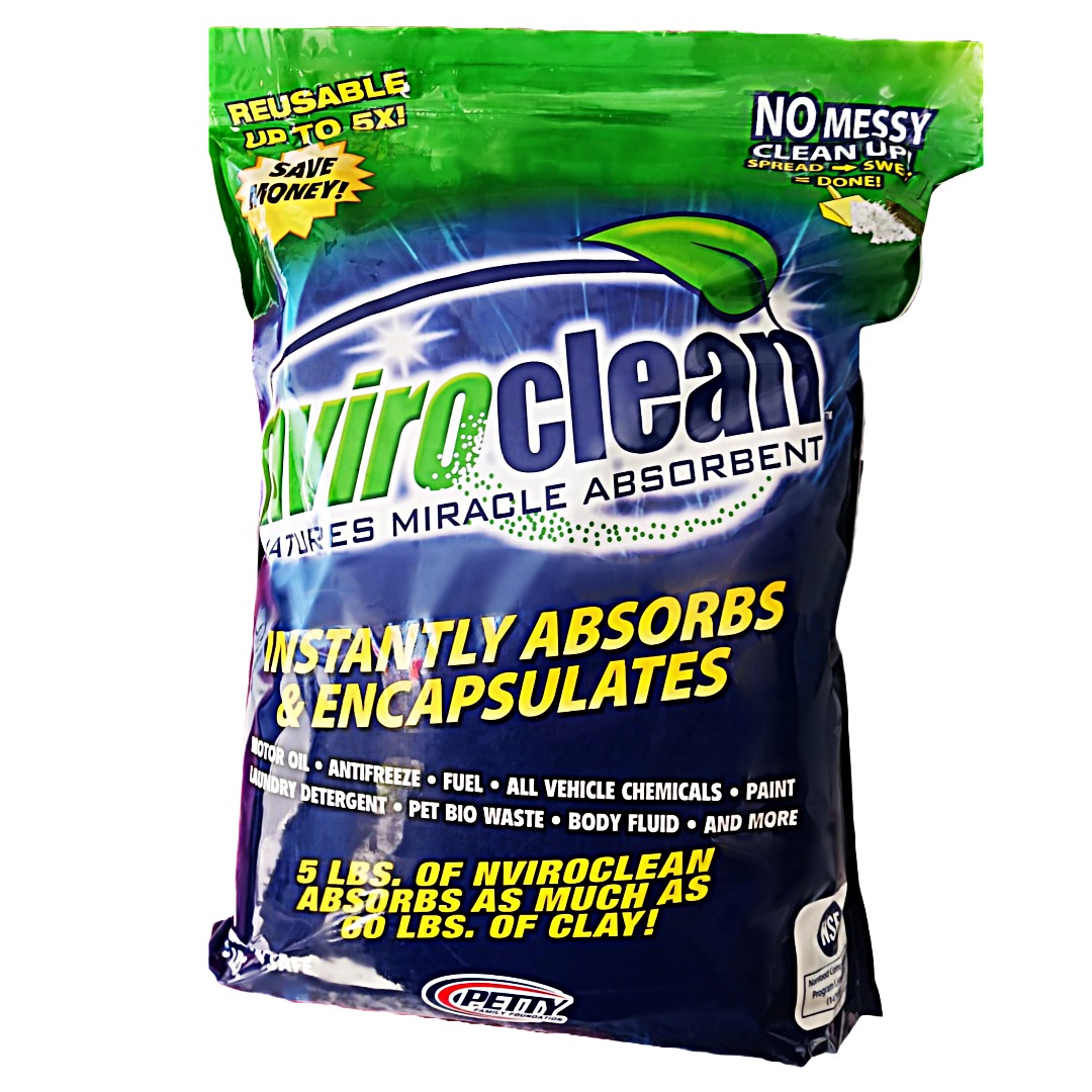 NL5-1: Nviroclean SAE Spill Cleanup Powder | 5LB