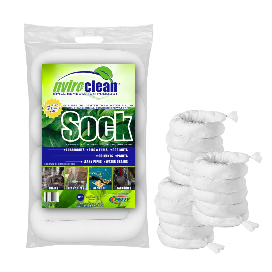 NLS-3: Nviroclean SAE Universal Socks | (3 Pk)
